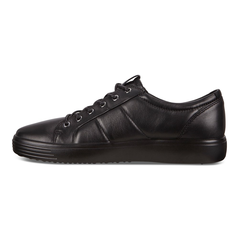 Tenis Hombre - ECCO Soft 7 Padded Leathers - Negros - ZIF652473